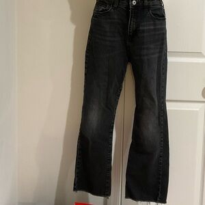 🔴Girls Art Class Black Wide Leg Denim Jeans